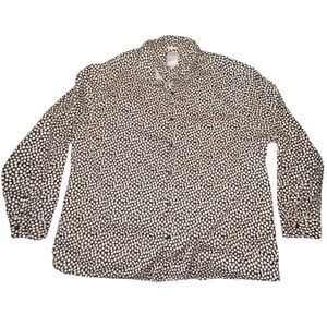 A-Frame Flower Button Up Shirt Size XXL